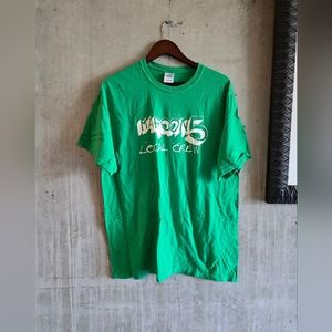 Maroon 5 local crew shirt Phillips Arena atlanta ga (now state farms Arena)